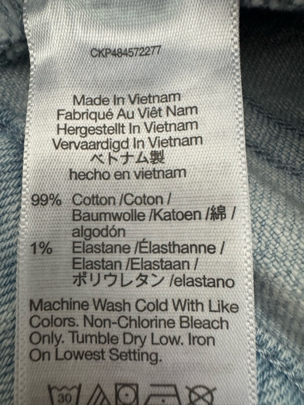 Madewell Light Blue High-Rise Straight-Leg Jeans - Picture 4 of 6